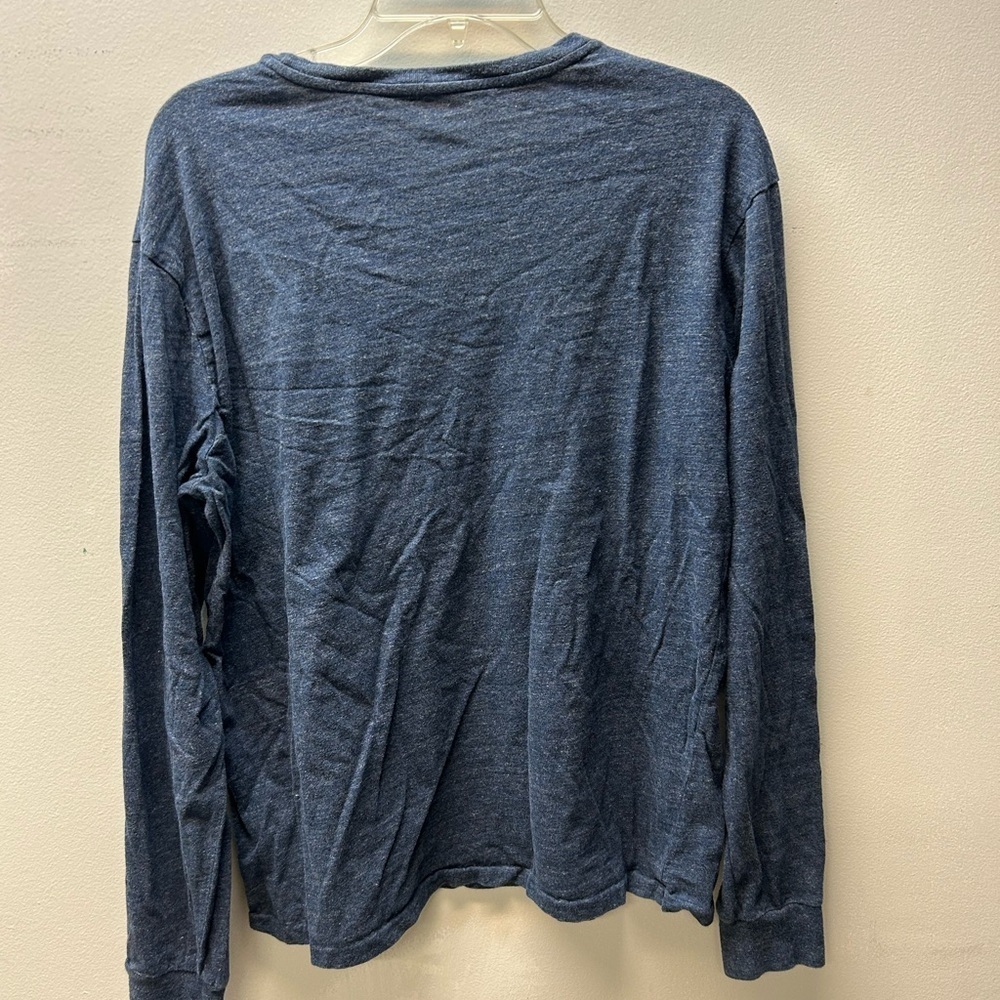 Polo by Ralph Lauren Heathered Blue Top - Picture 2 of 3
